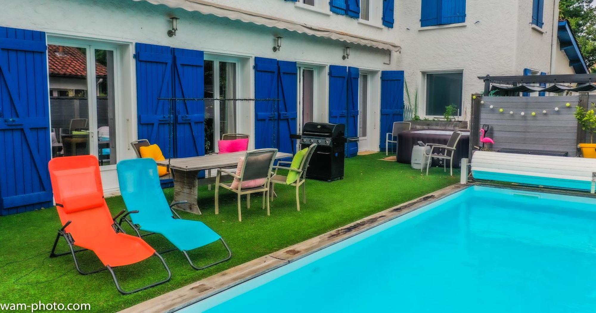 Detente Piscine Et Jacuzzi Au Bassin D'Arcachon アンデルノ・レ・バン エクステリア 写真